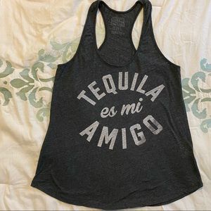 Tequila Graphic Tank NWOT